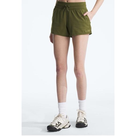 The North Face Pants - The North Face Shorts Women’s Sz M Green Aphrodite Motion Hiking Jogging Active